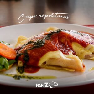 Crepes de Jamón y Queso